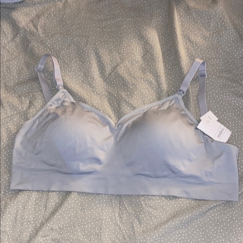 Auden Blue Comfort Bra Intimates Sleepwear